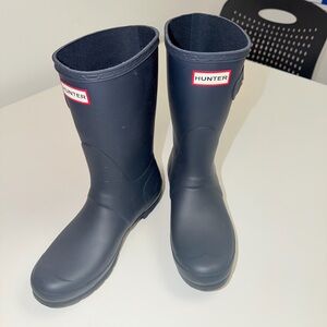 Hunter Classic Navy Waterproof Boots